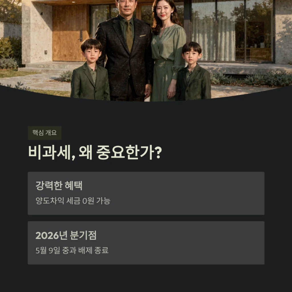 비과세, 왜 중요한가?