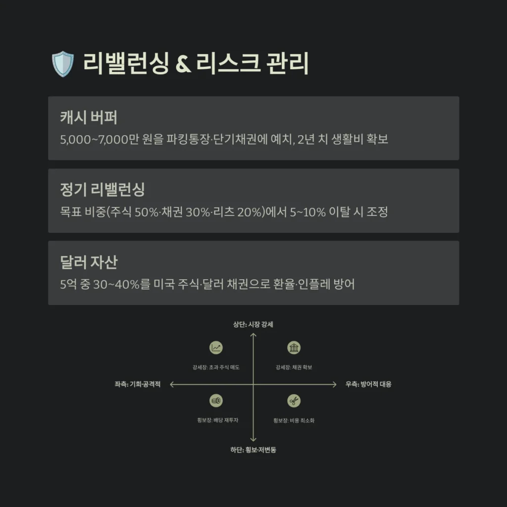 리밸런싱 & 리스크 관리