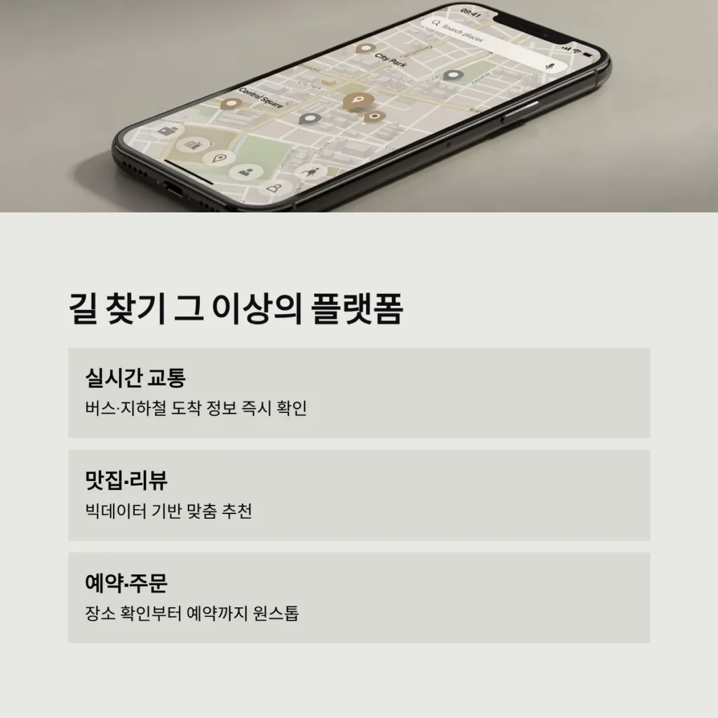 길 찾기 그 이상의 플랫폼