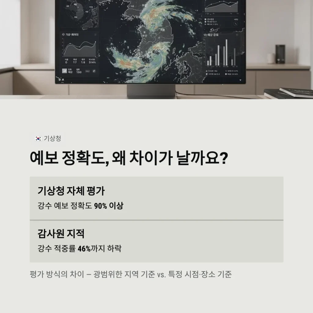 예보 정확도, 왜 차이가 날까요?