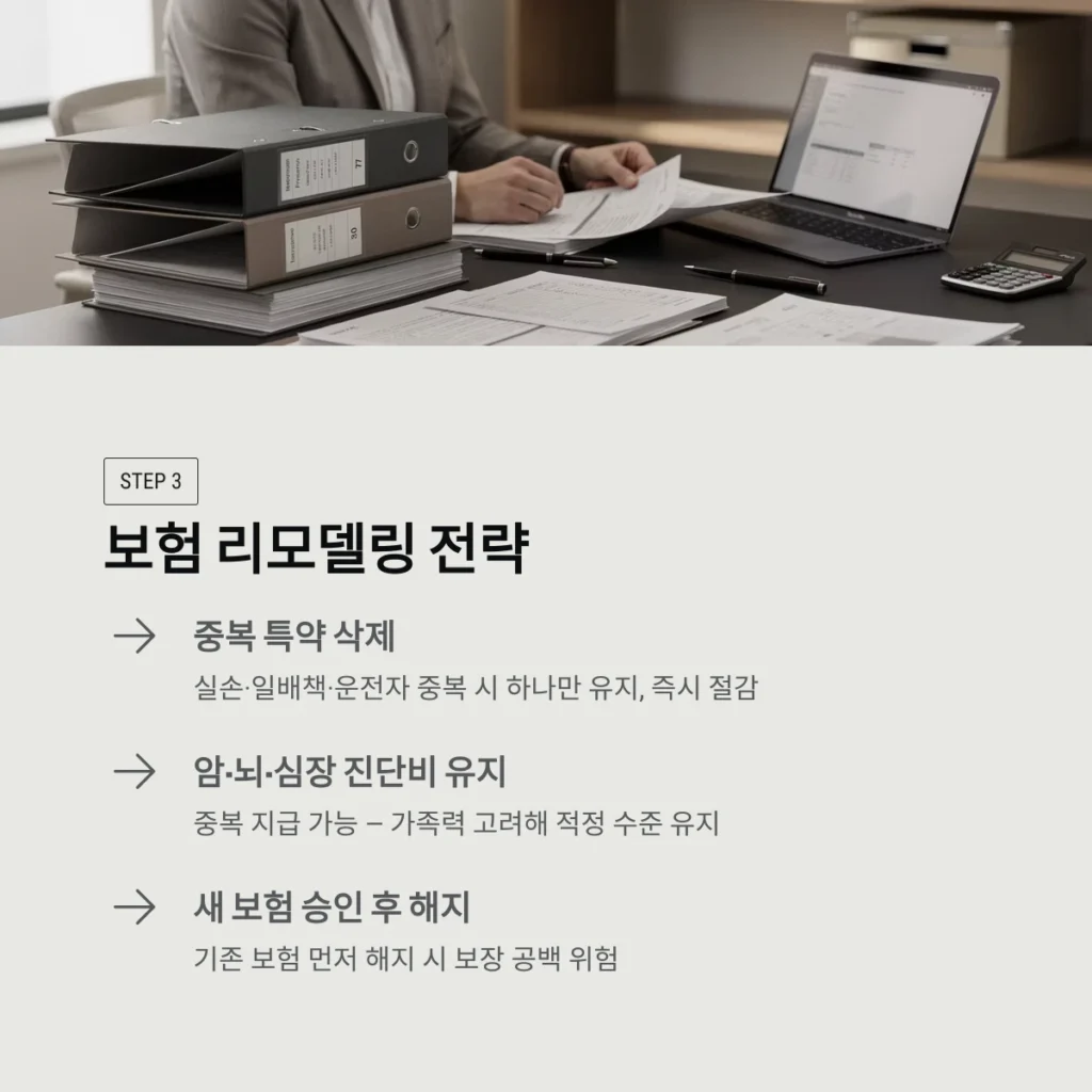 보험 리모델링 전략